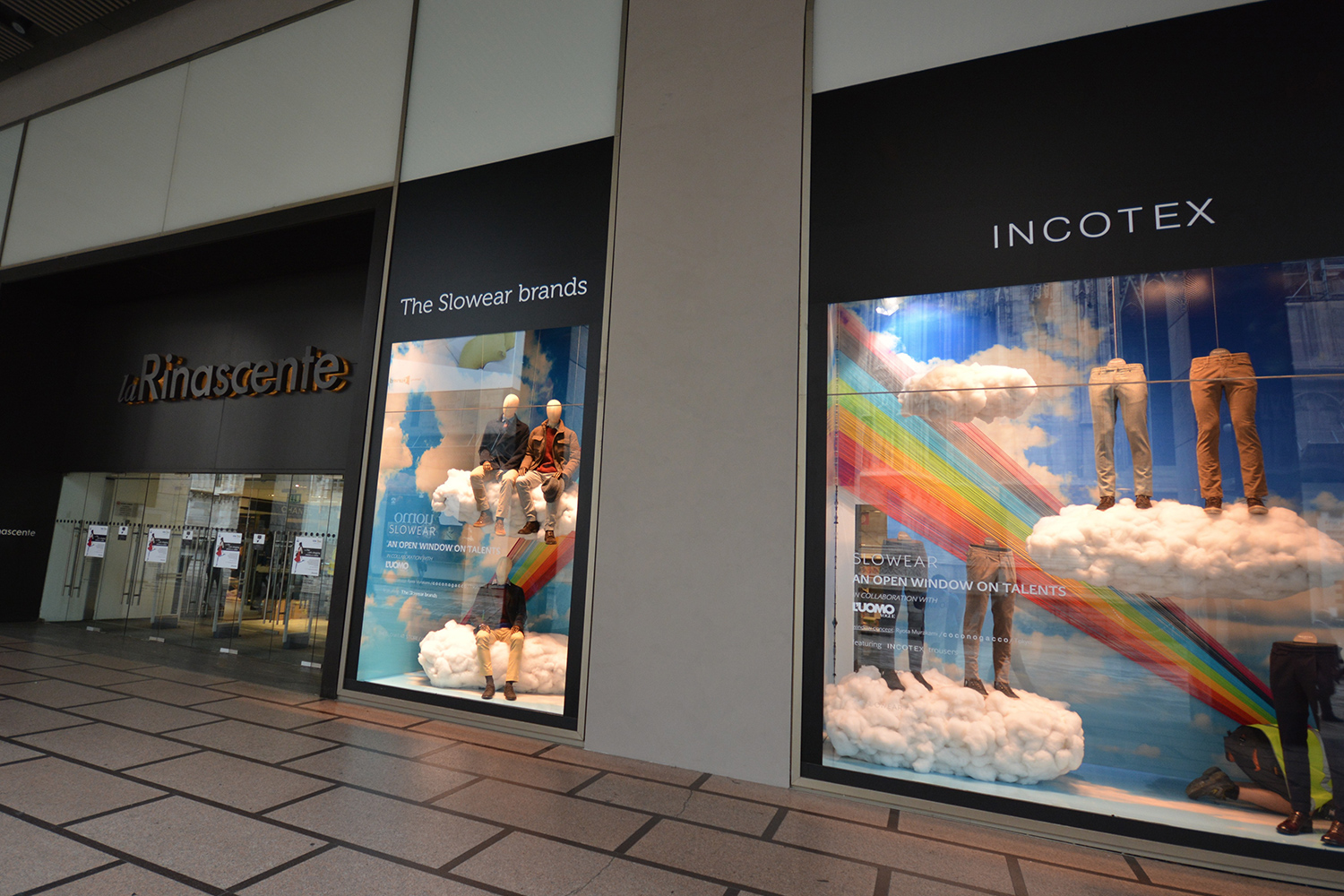 Illuminazione vetrine negozi e showroom | la rinascente milano